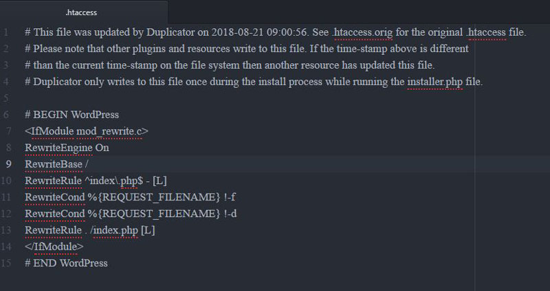 Duplicatorでテストサイトを作る方法